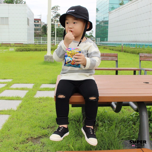 Casual bunny infant baby hat 3color man pretty buc
