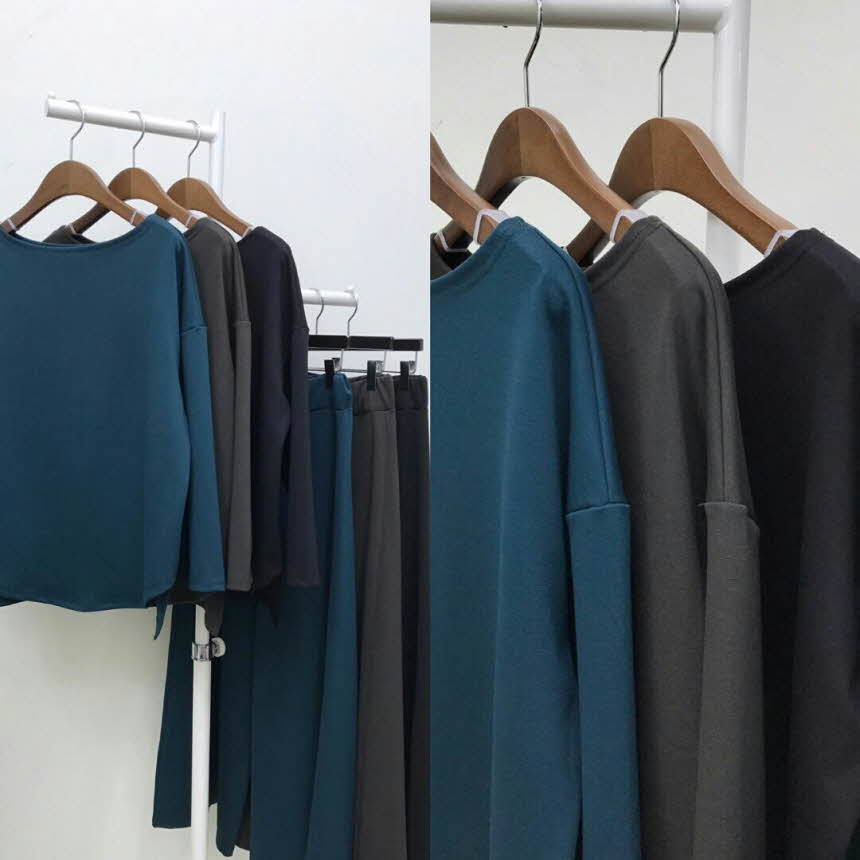 Two-piece set Women's autumn foliage Basic mode