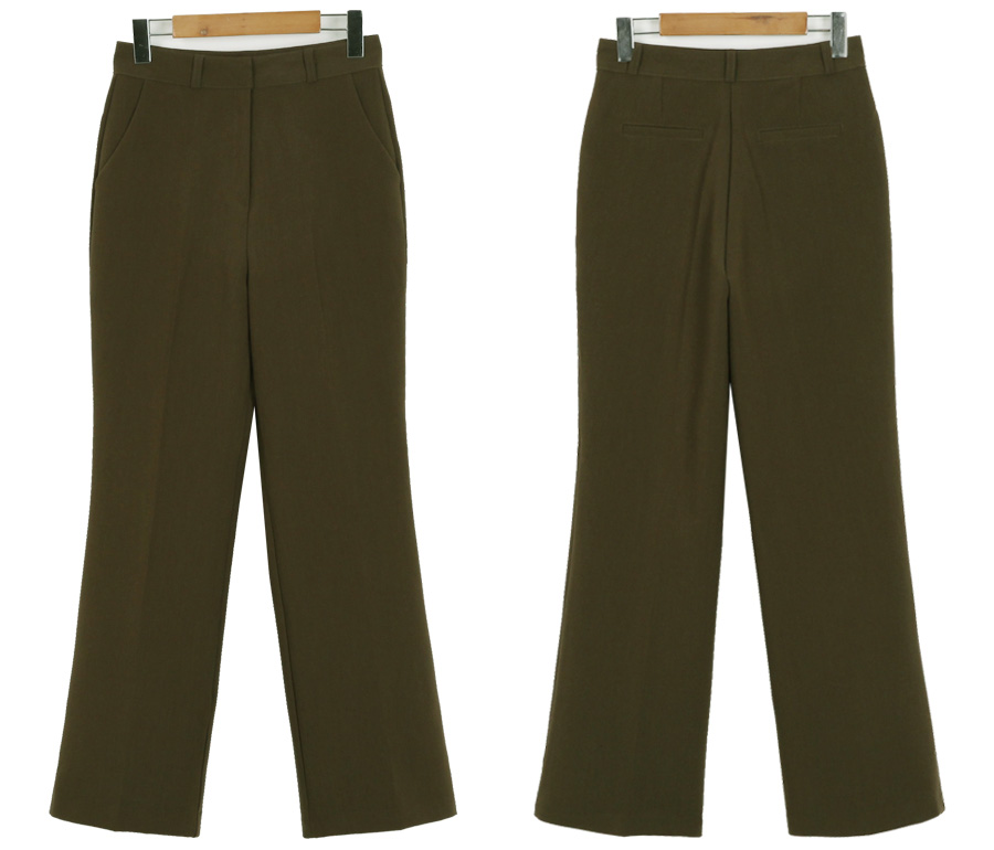 New Women's Pants Slim Boots Cut Crop Fall Slac