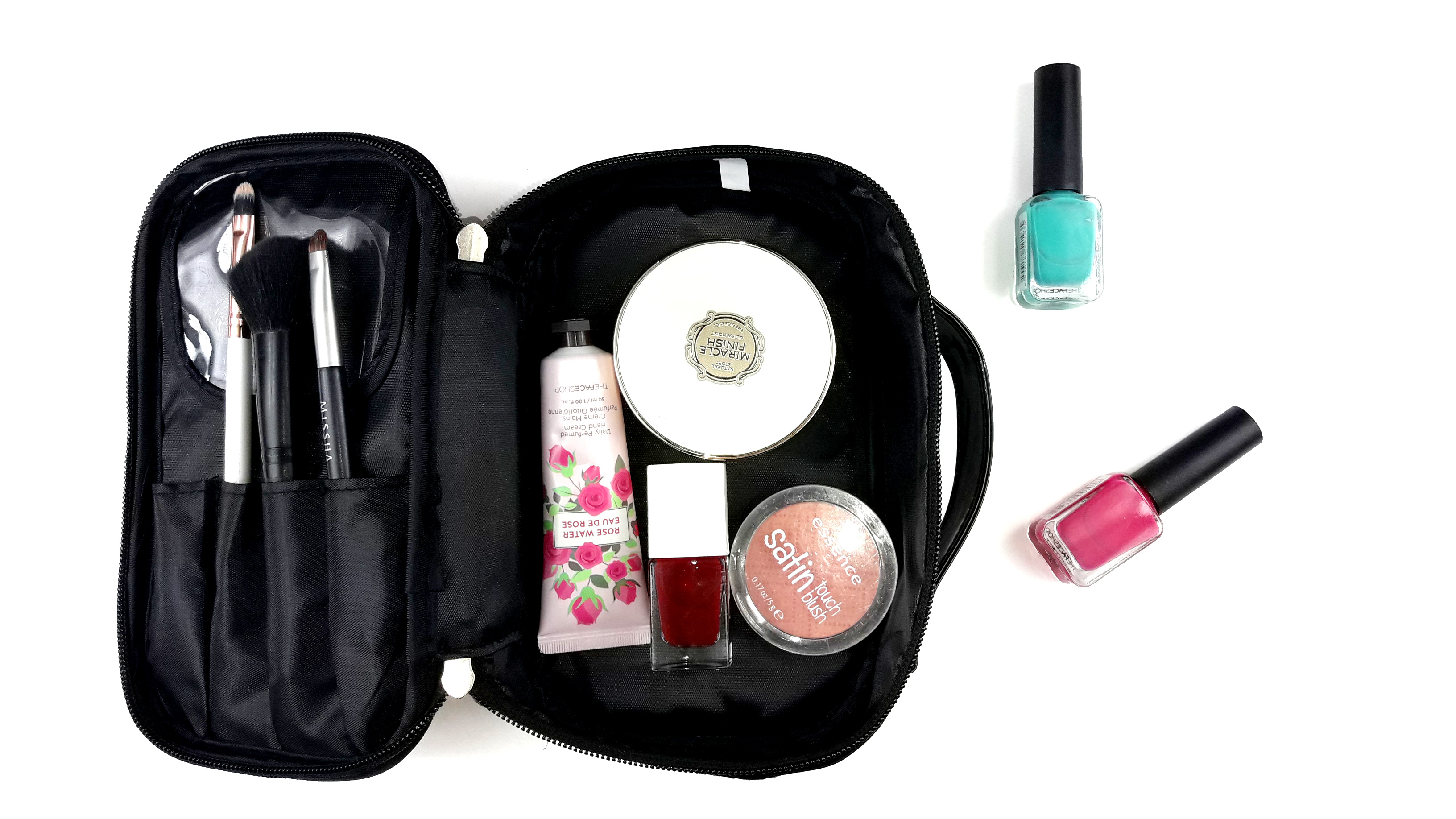 New Enamel Illustration Cosmetic Pouch Collection 