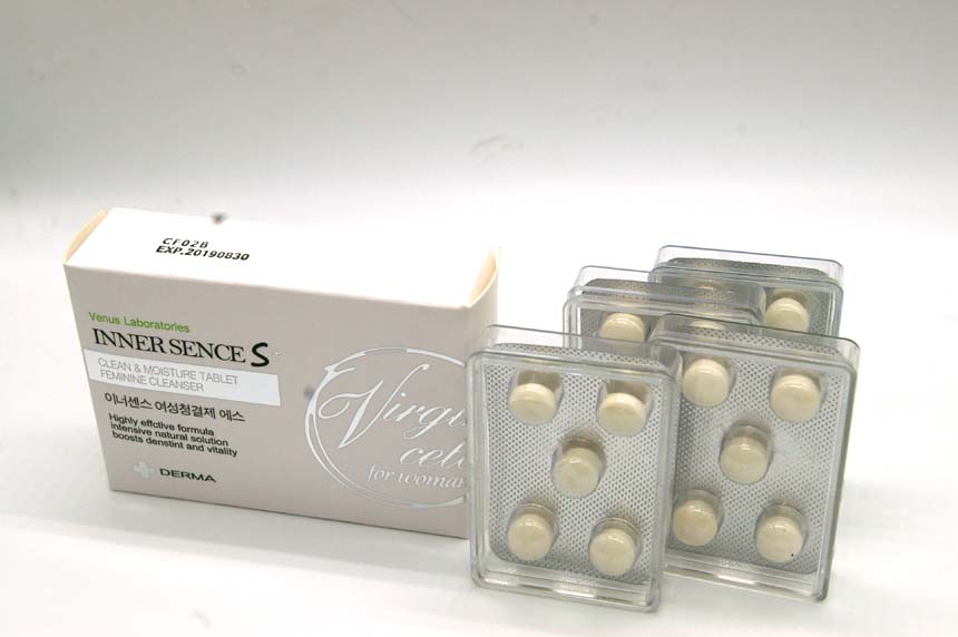 Inner sense virgin cell pill style female cleaner 