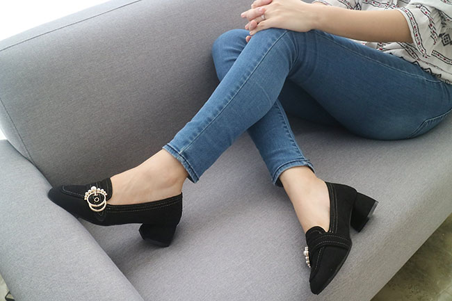 New view Young-il suede loin loser lady tassel Ton