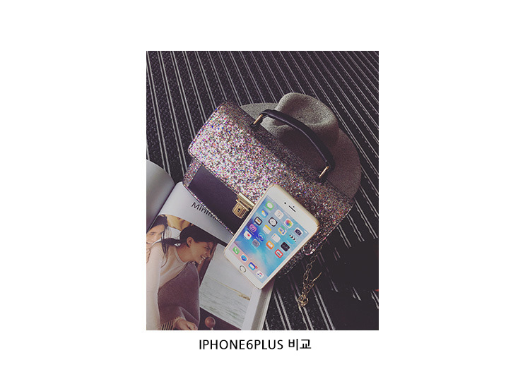 New Glitter Cross Chain Mini Back Women Bags Women