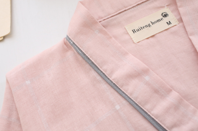 New Japanese style yukata couple pajamas set pajam