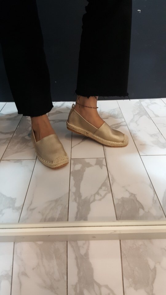 New Basic square nose loafers 2color Good fit Dura