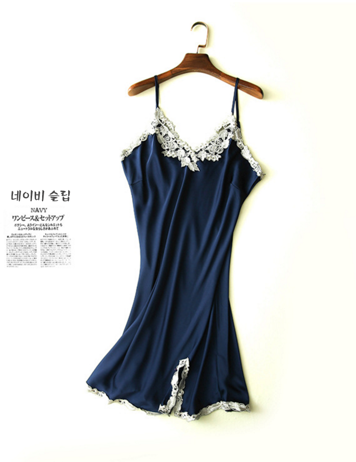 NEW SEXY LINGERIE Silk slip robe gown set Sexy lin