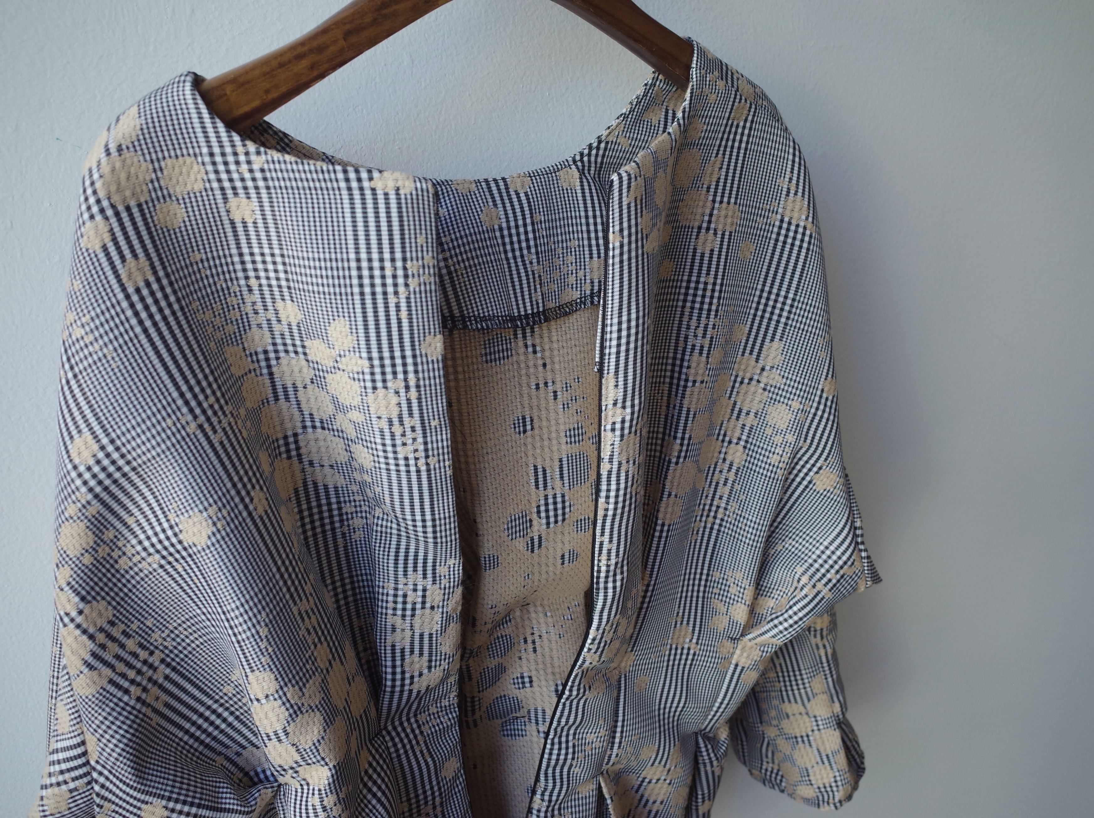 Women Blouses Seven Sisters Glen Check Bulk Blouse