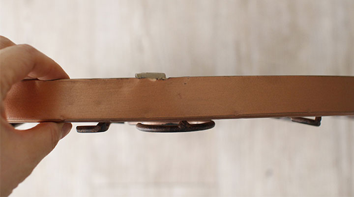 Iron living room clock large wall 60cm housewarmin