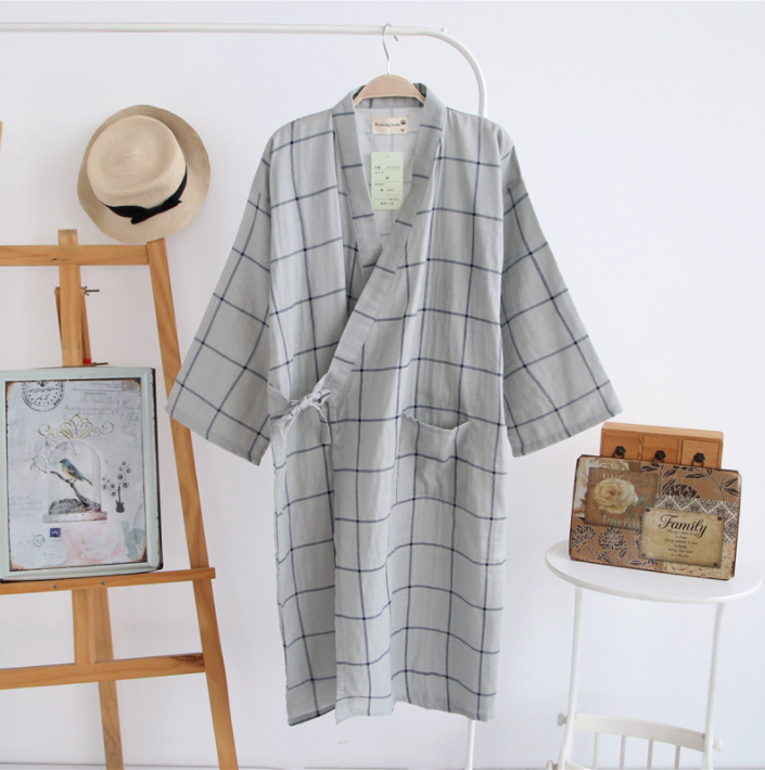 New Japanese style yukata couple pajamas set pajam