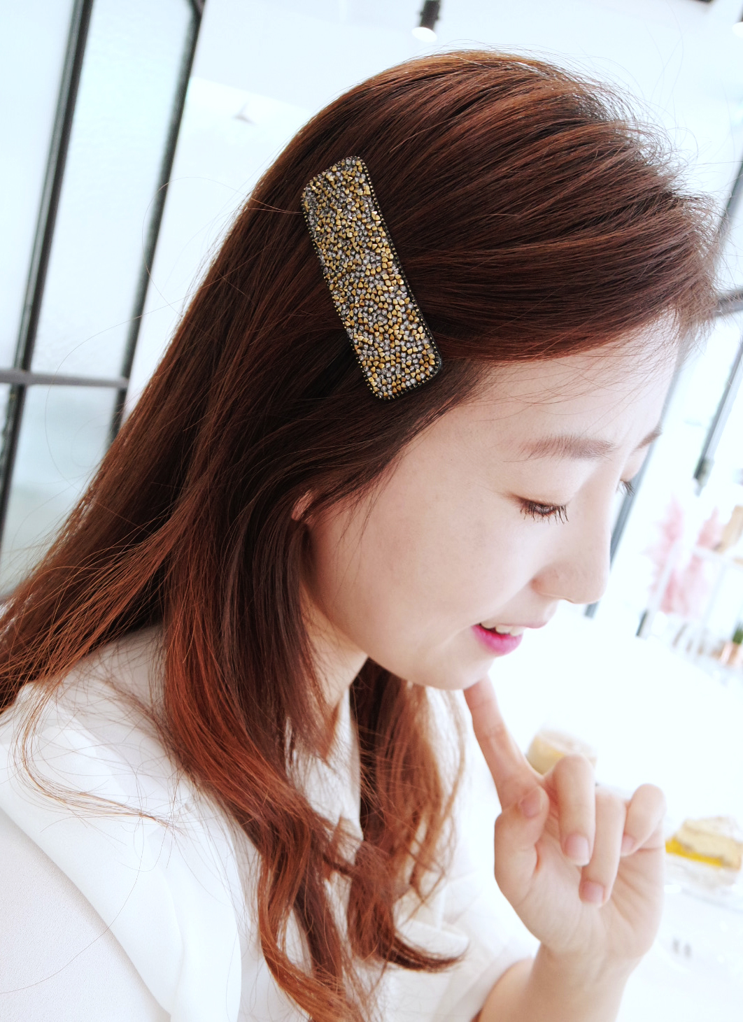 New World Glitter Cubic Point Pin Pin 5color Pin P