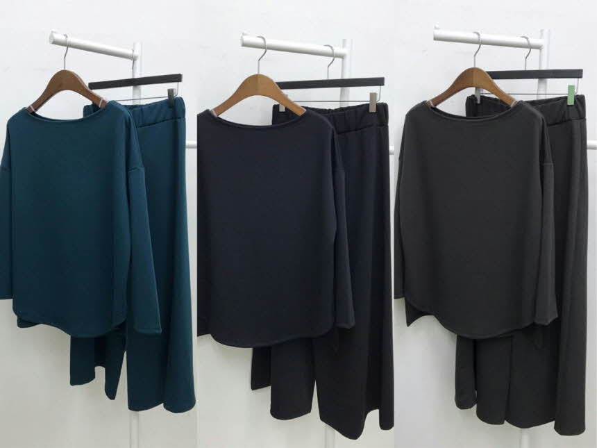 Two-piece set Women's autumn foliage Basic mode