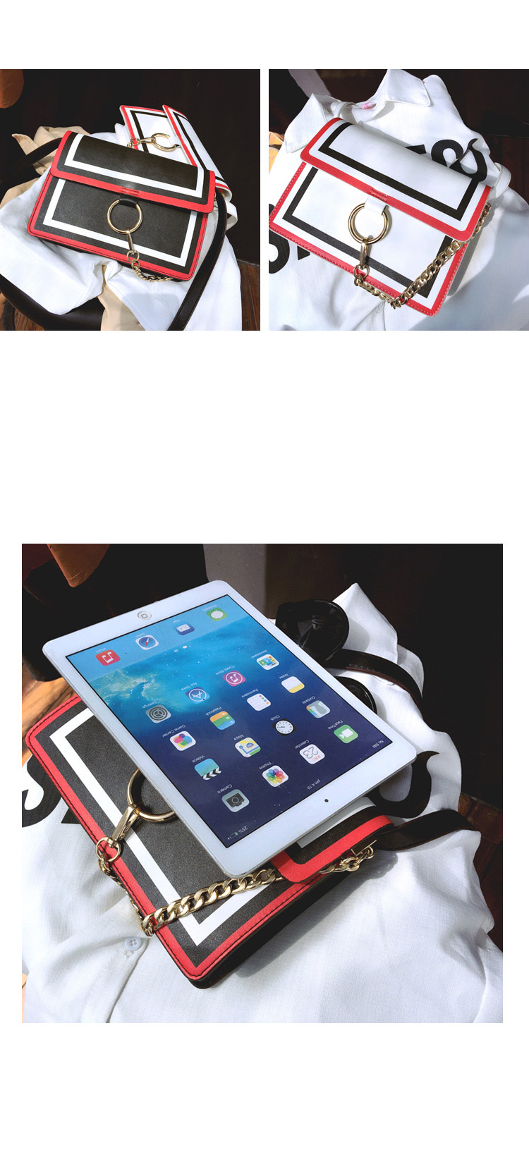 New color mini cross back woman female bag beautif