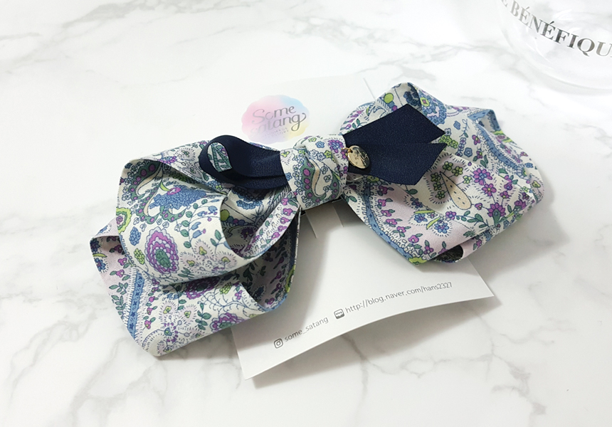 New Handmade floral Paisley ribbon pin Hairpin hai