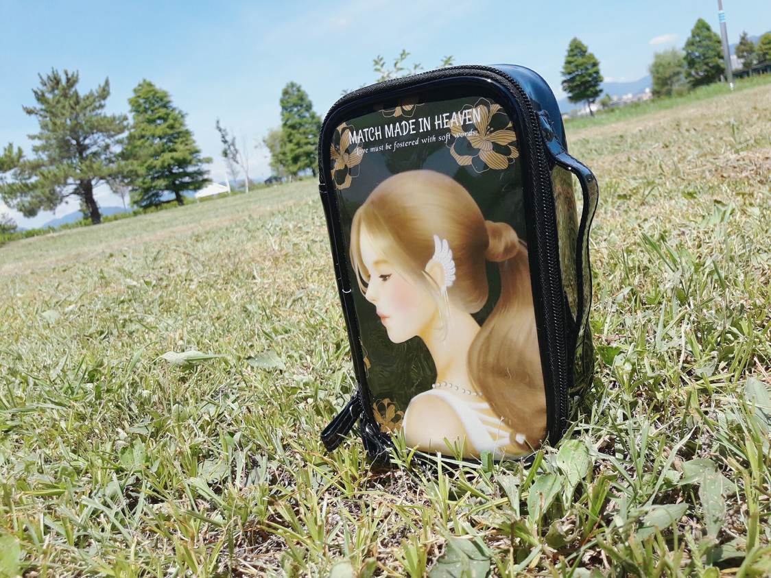 New Enamel Illustration Cosmetic Pouch Collection 