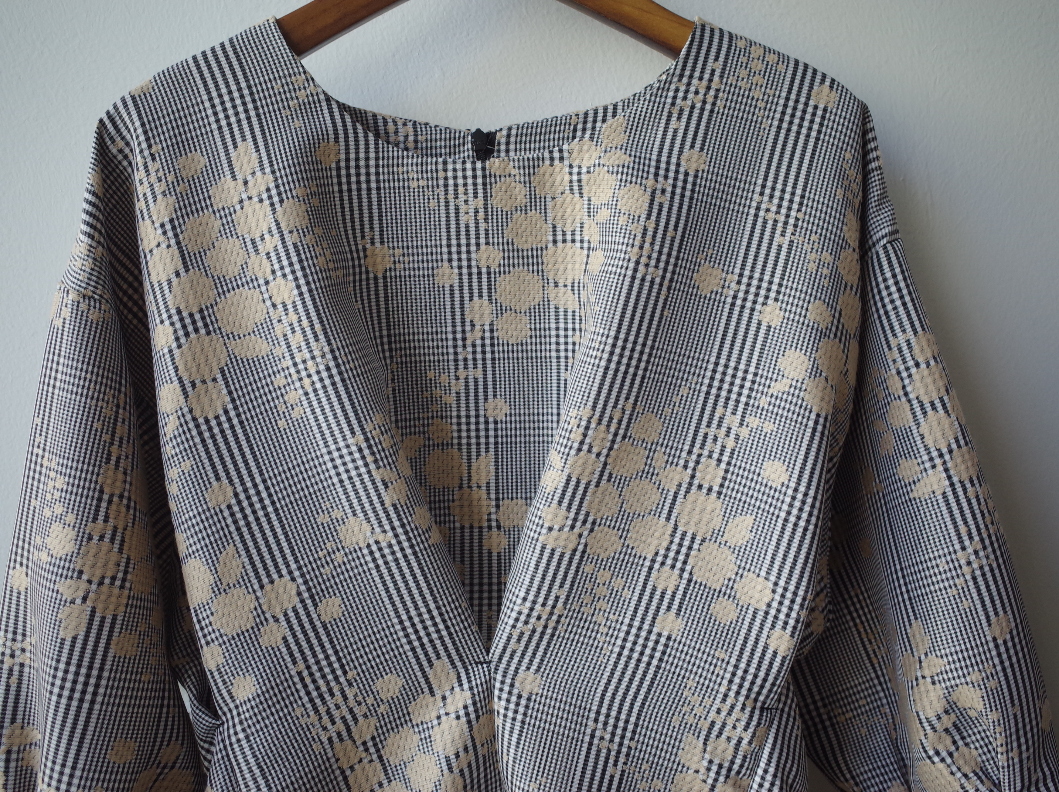 Women Blouses Seven Sisters Glen Check Bulk Blouse