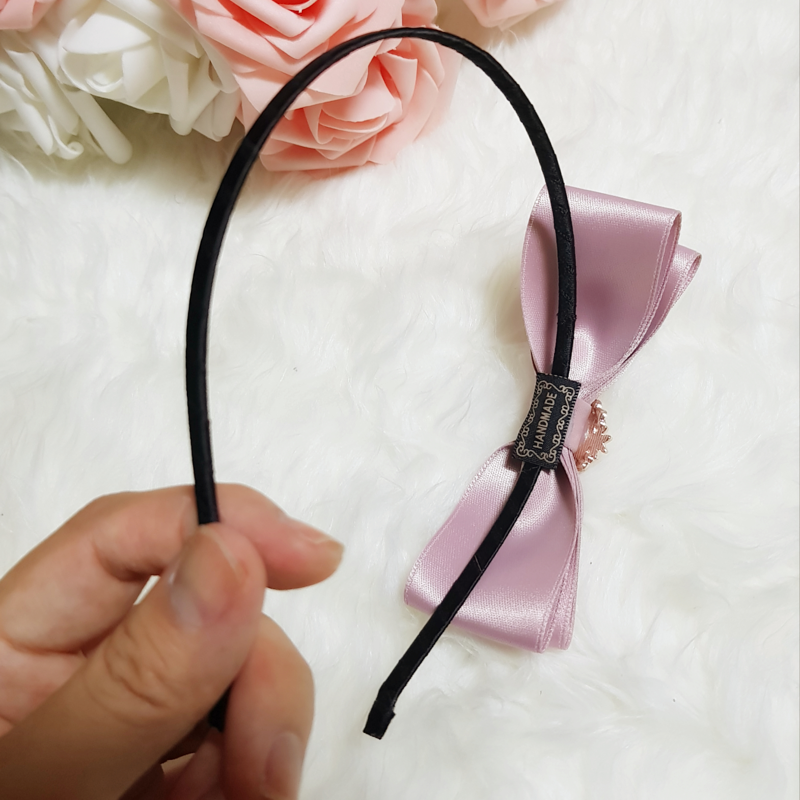 Hairdress Hairpin Band Goddess Handmade Ribbon Pin