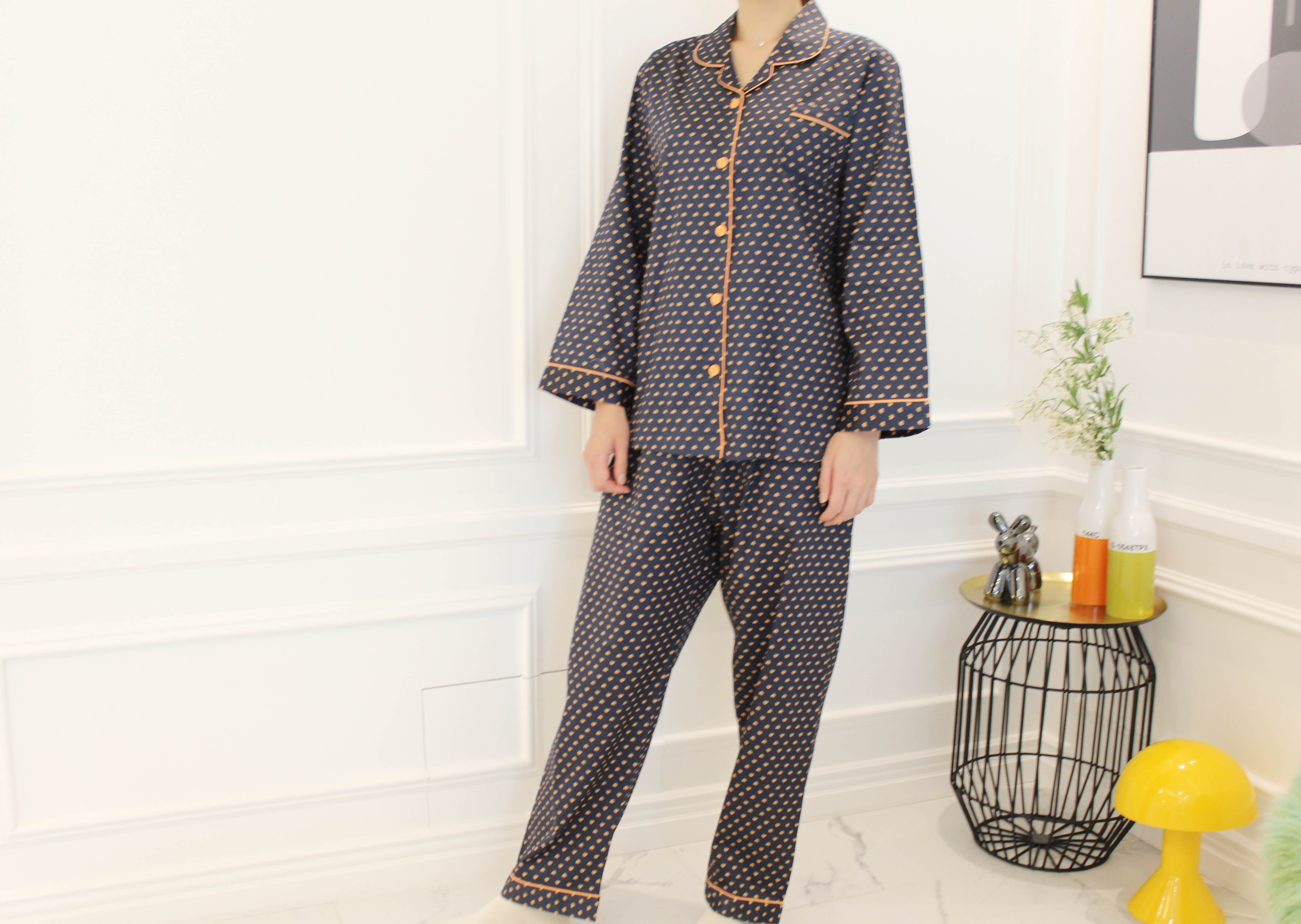 New Loving Y Couple Pajamas Set Women's Homewea