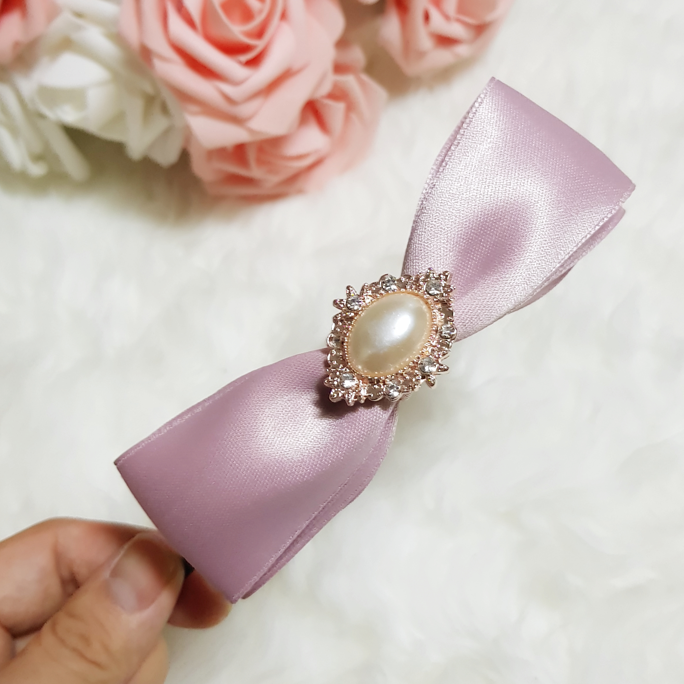 Hairdress Hairpin Band Goddess Handmade Ribbon Pin