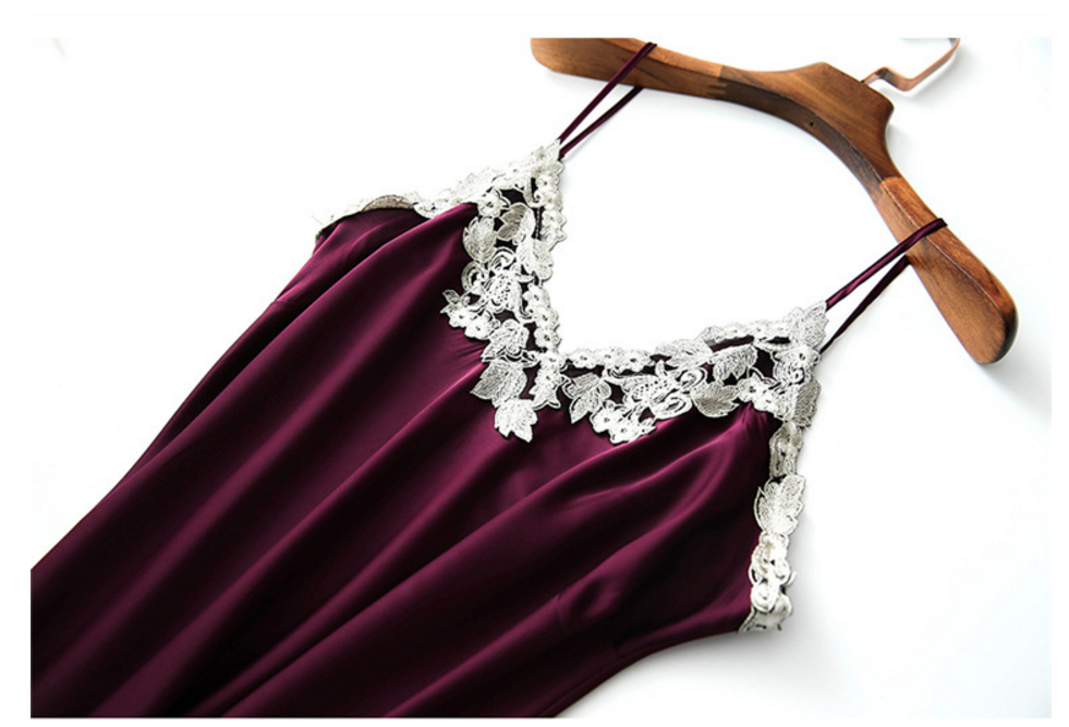 NEW SEXY LINGERIE Silk slip robe gown set Sexy lin