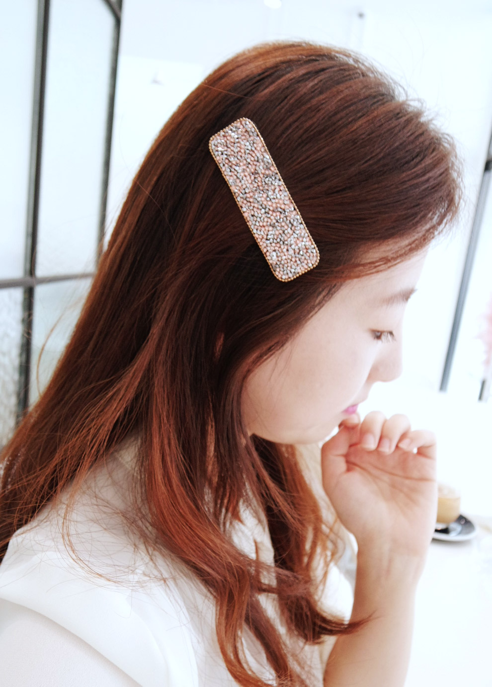 New World Glitter Cubic Point Pin Pin 5color Pin P