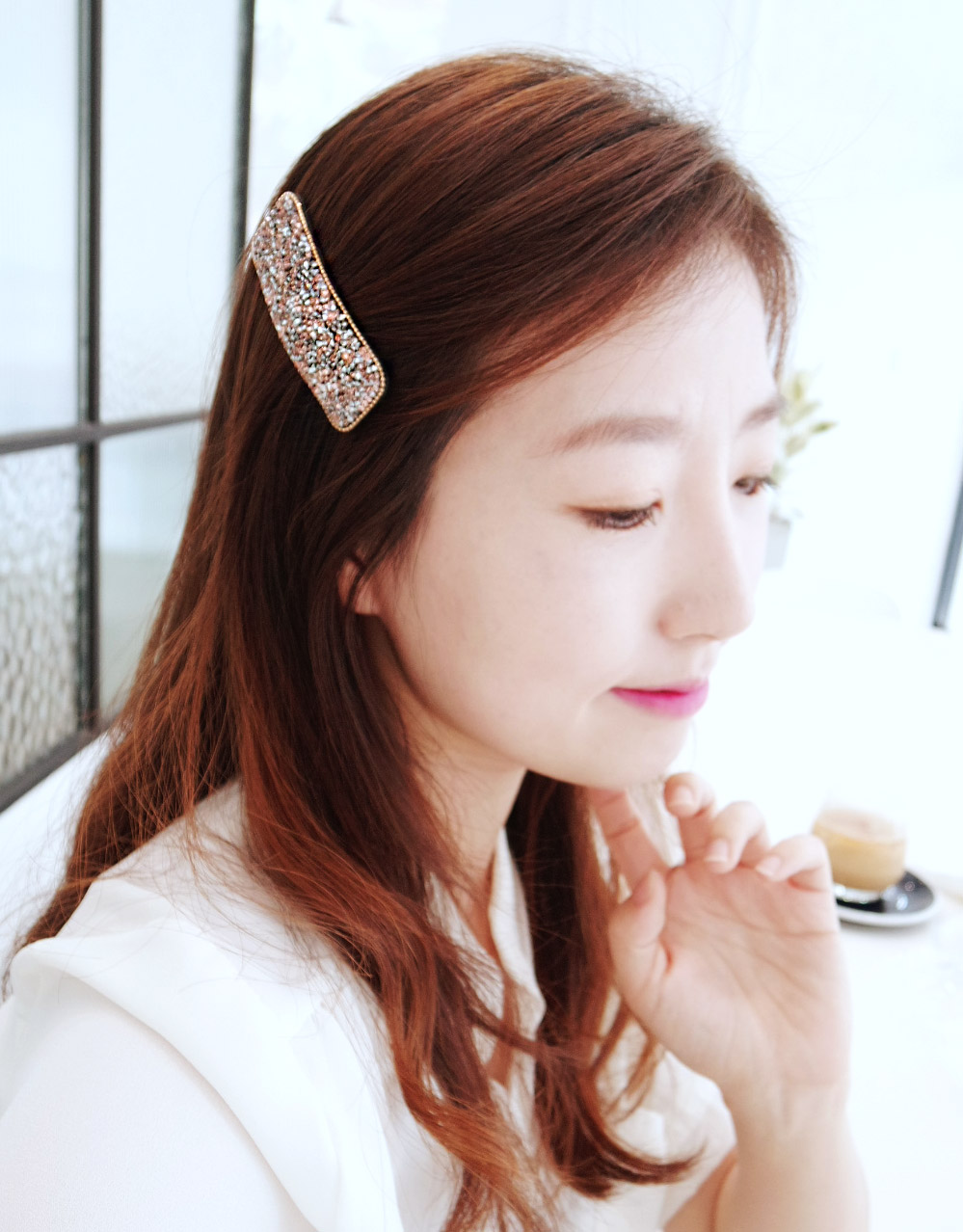 New World Glitter Cubic Point Pin Pin 5color Pin P