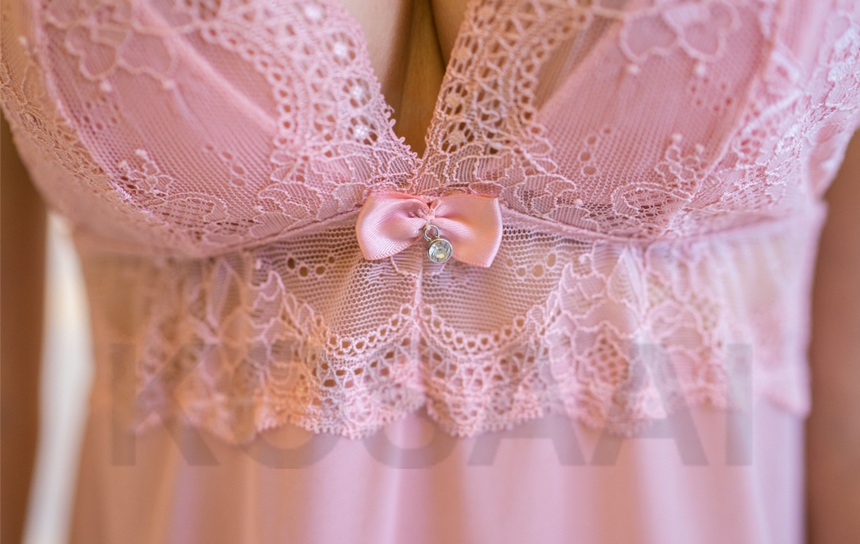 Goodnight Sexy Slip Pink Pajamas Dress