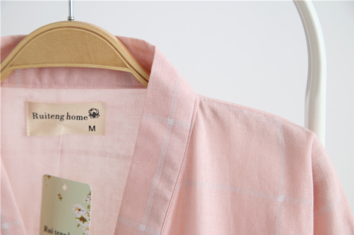 New Japanese style yukata couple pajamas set pajam