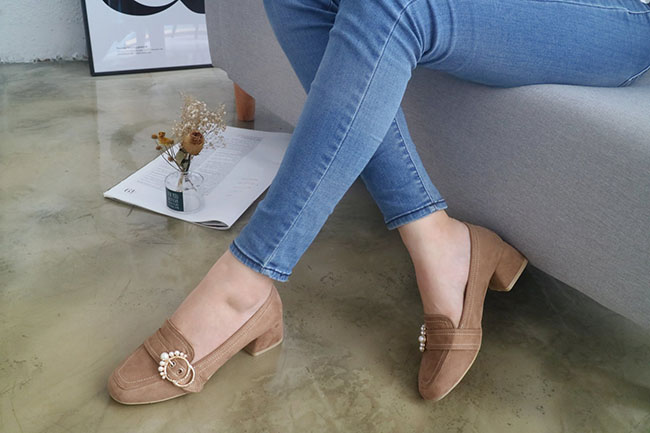 New view Young-il suede loin loser lady tassel Ton