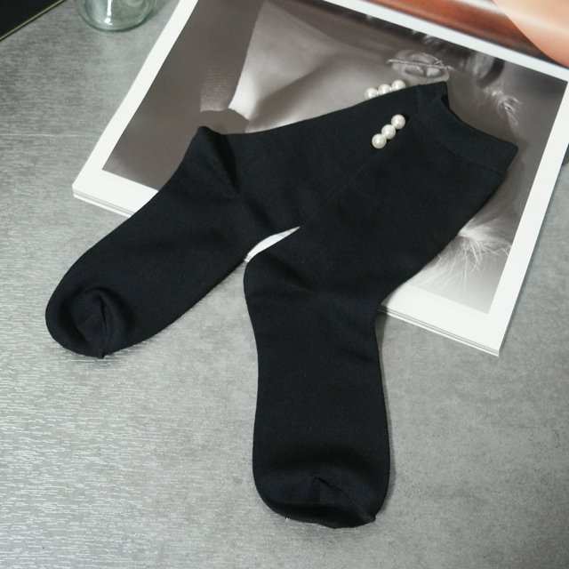 New Pearl Socks 2color Women's Socks Set Boots 