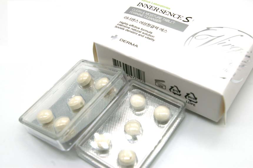 Inner sense virgin cell pill style female cleaner 