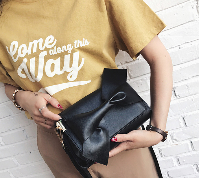 New King Ribbon Clutch Cross Mini Bag Beautiful Ba