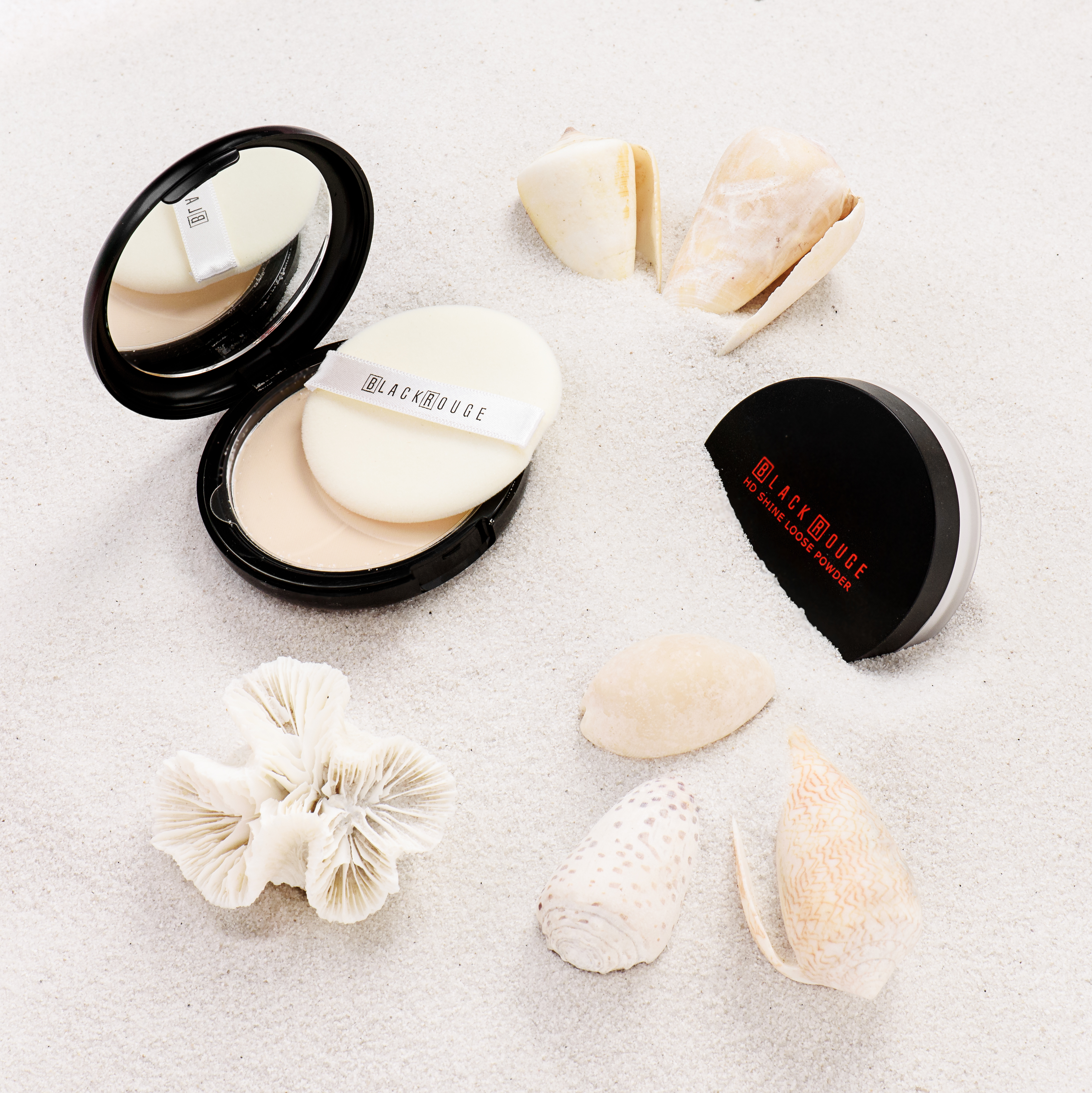 Makeup Black Rouge Oil Zero Powder Fact 12g Smooth