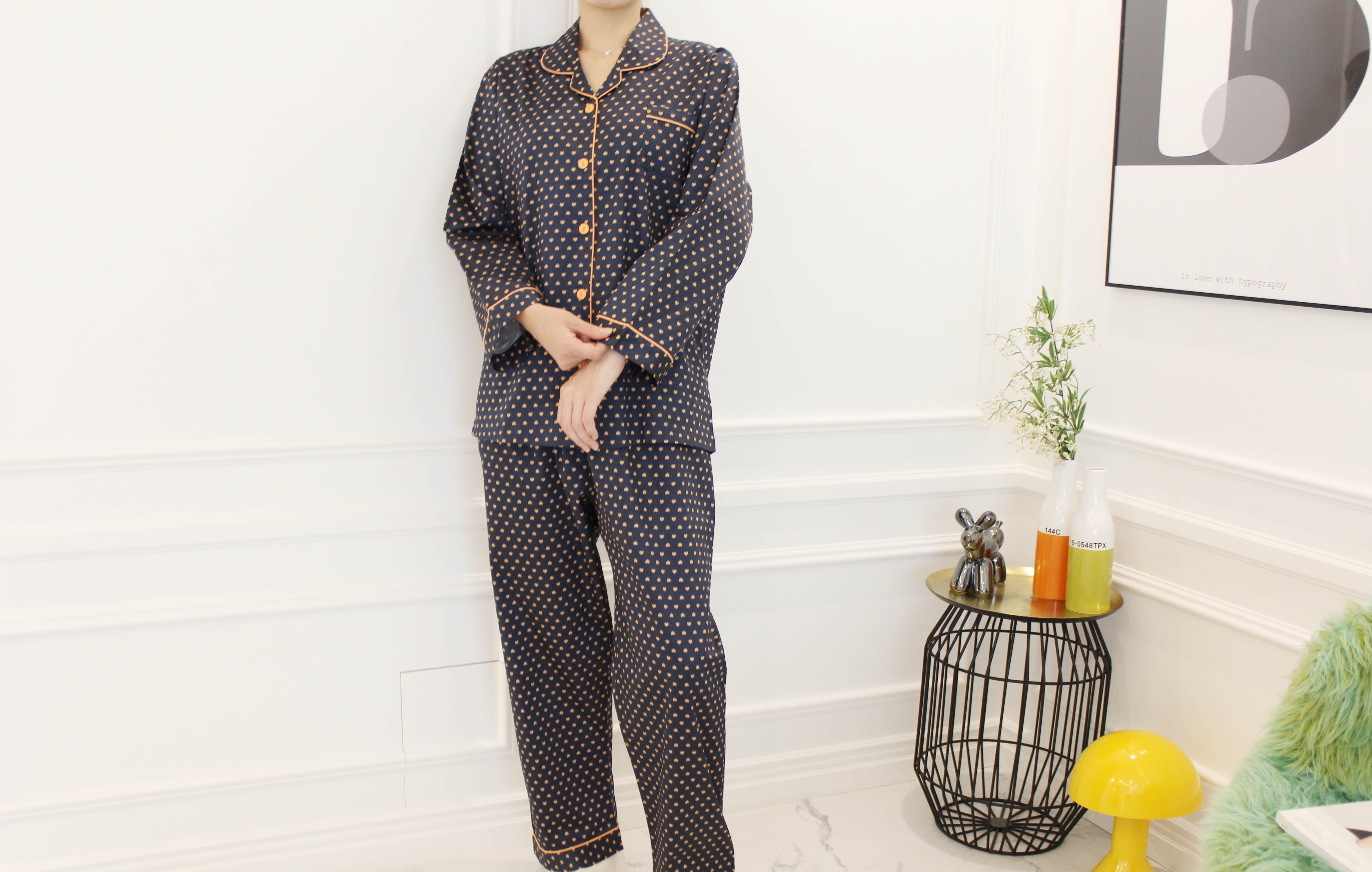 New Loving Y Couple Pajamas Set Women's Homewea