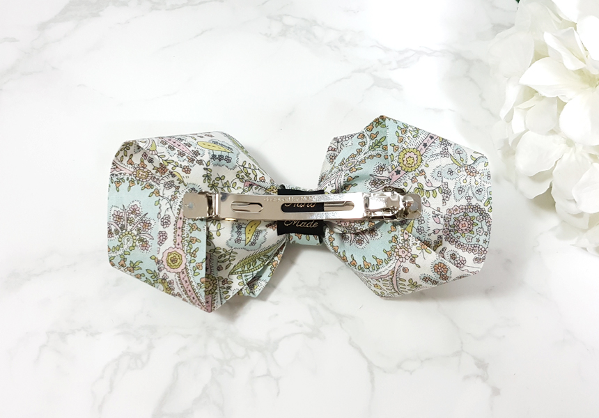 New Handmade floral Paisley ribbon pin Hairpin hai