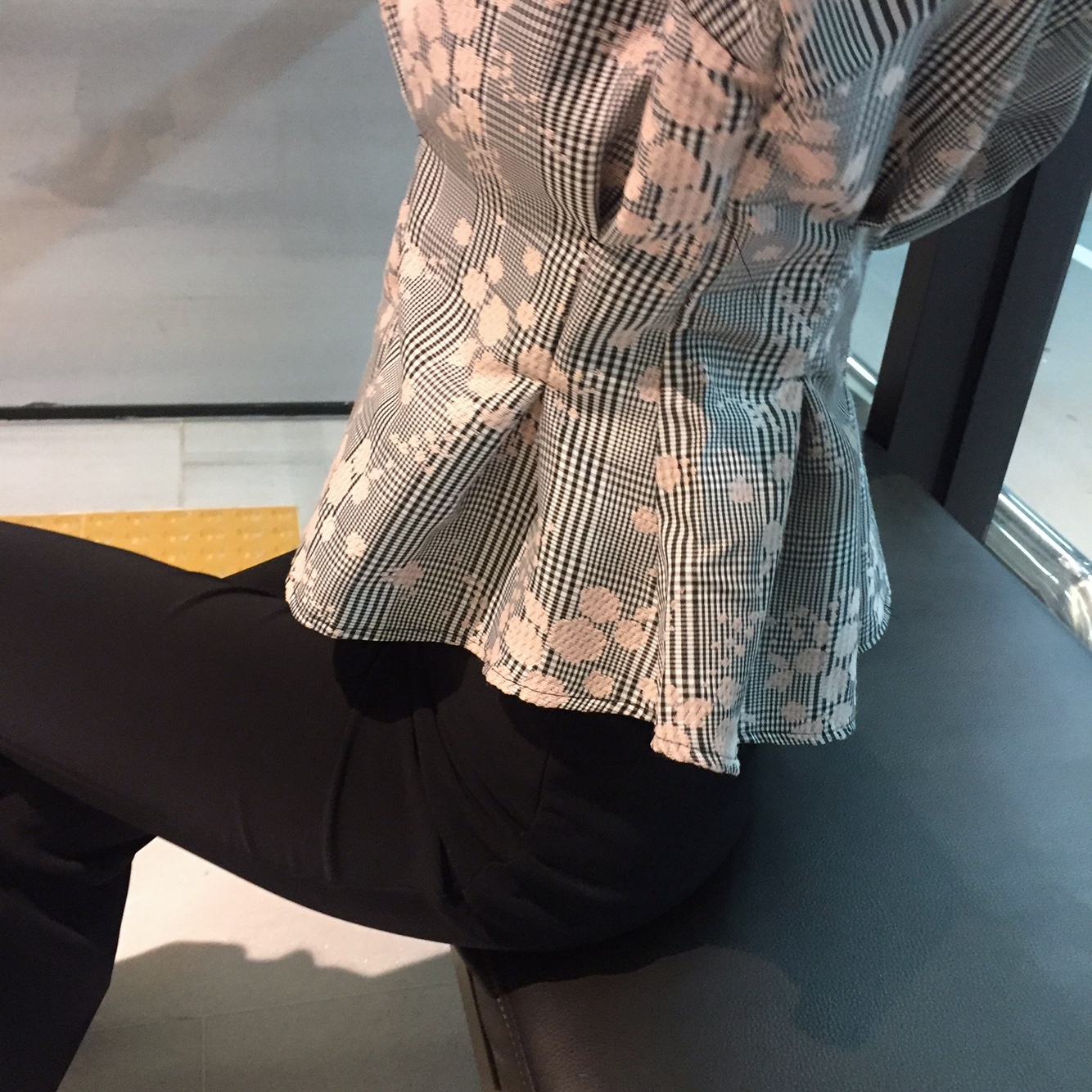 Women Blouses Seven Sisters Glen Check Bulk Blouse