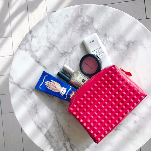 New Louboutin Pouch 2.col Unique Item 30 Female St