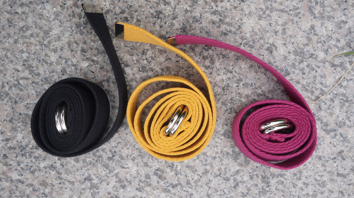 NEW MEN FASHION BELT Stretch Canvas Ring Belt 3Col