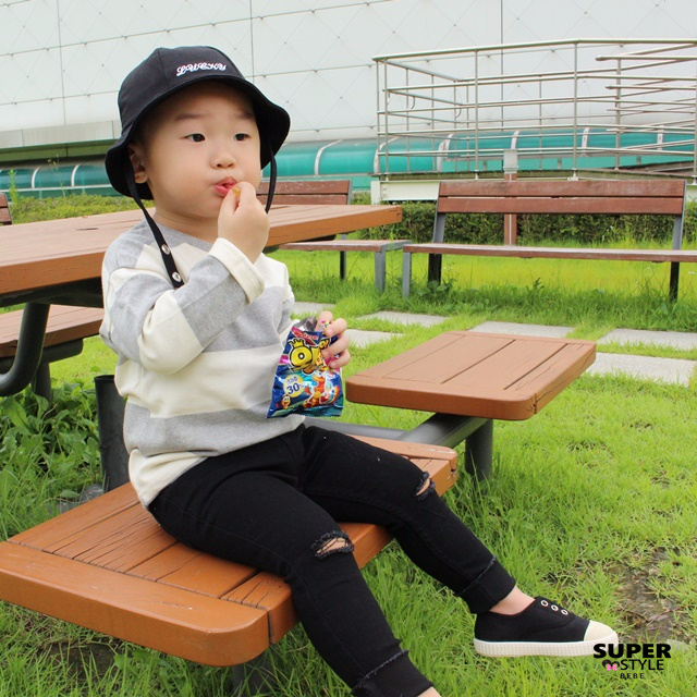 Casual bunny infant baby hat 3color man pretty buc