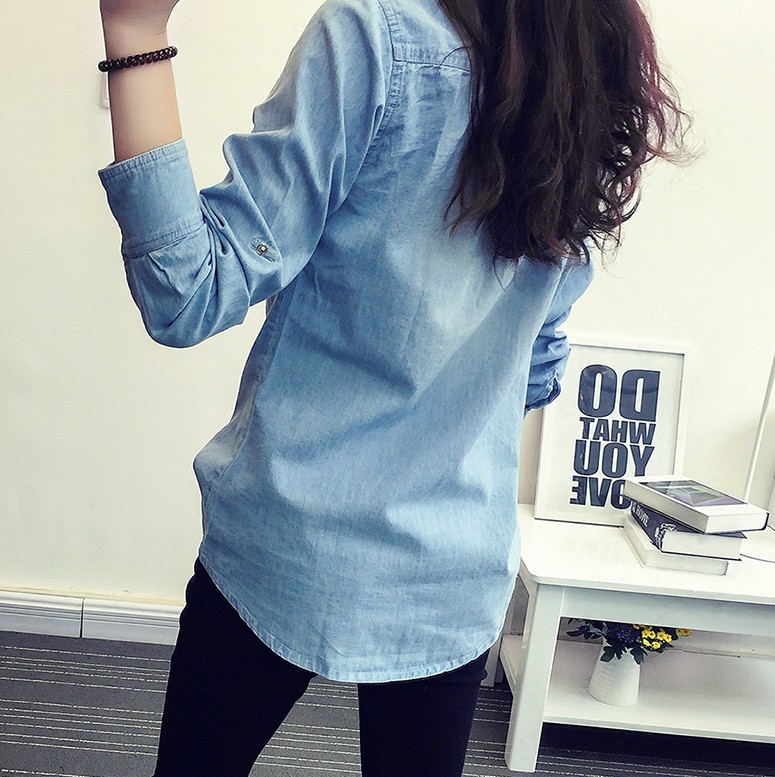 Imported Denim Shirts Women's Clothing Women