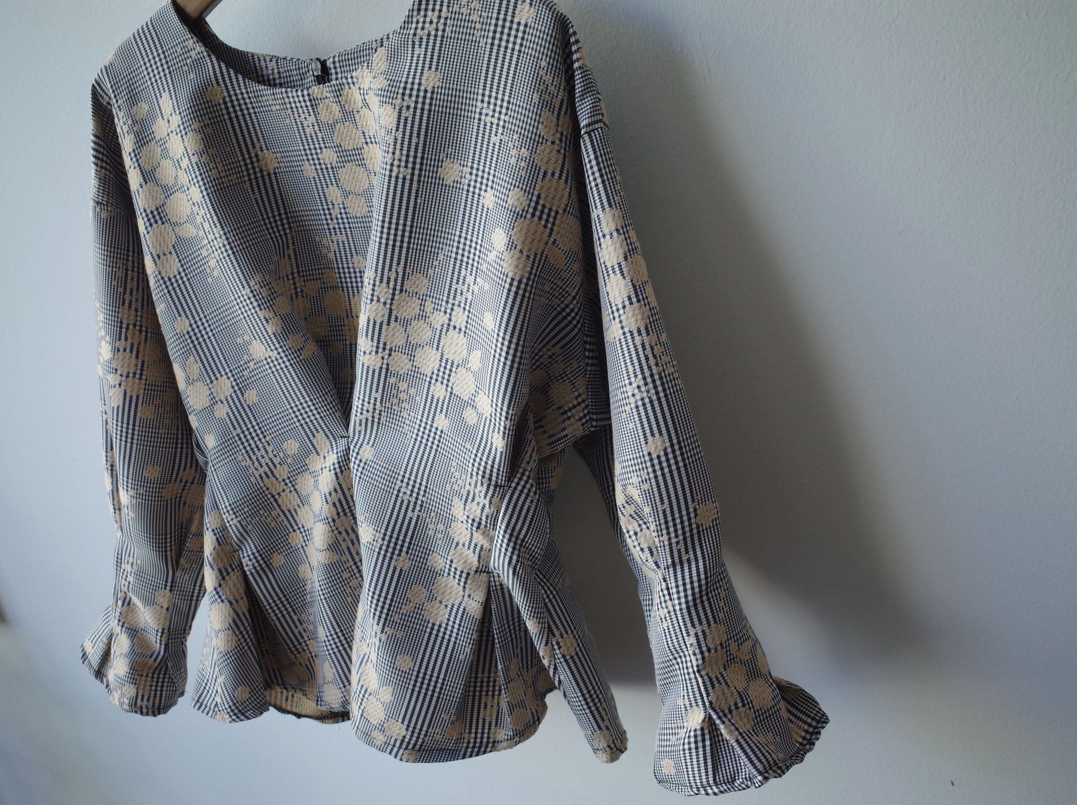 Women Blouses Seven Sisters Glen Check Bulk Blouse