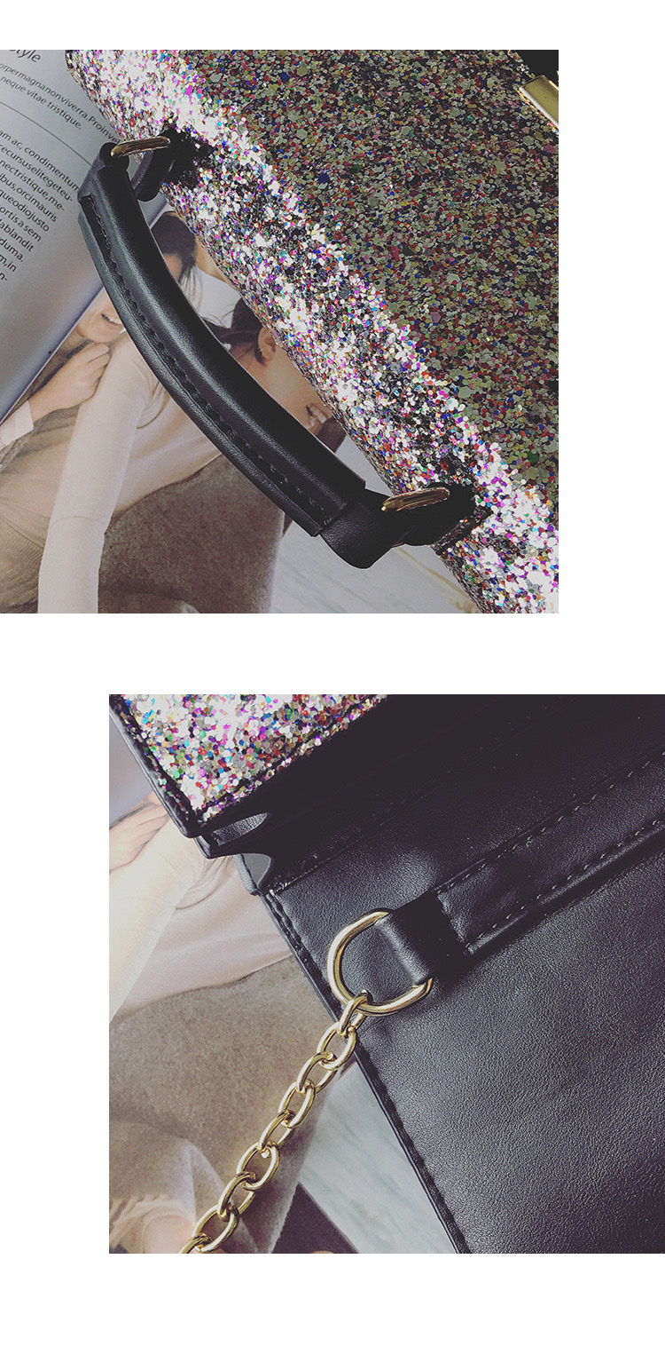 New Glitter Cross Chain Mini Back Women Bags Women
