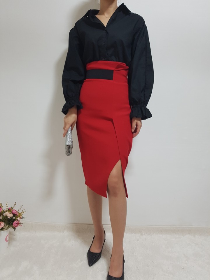 Formal Autumn Shirt Balloon Sleeved Blouse 20's