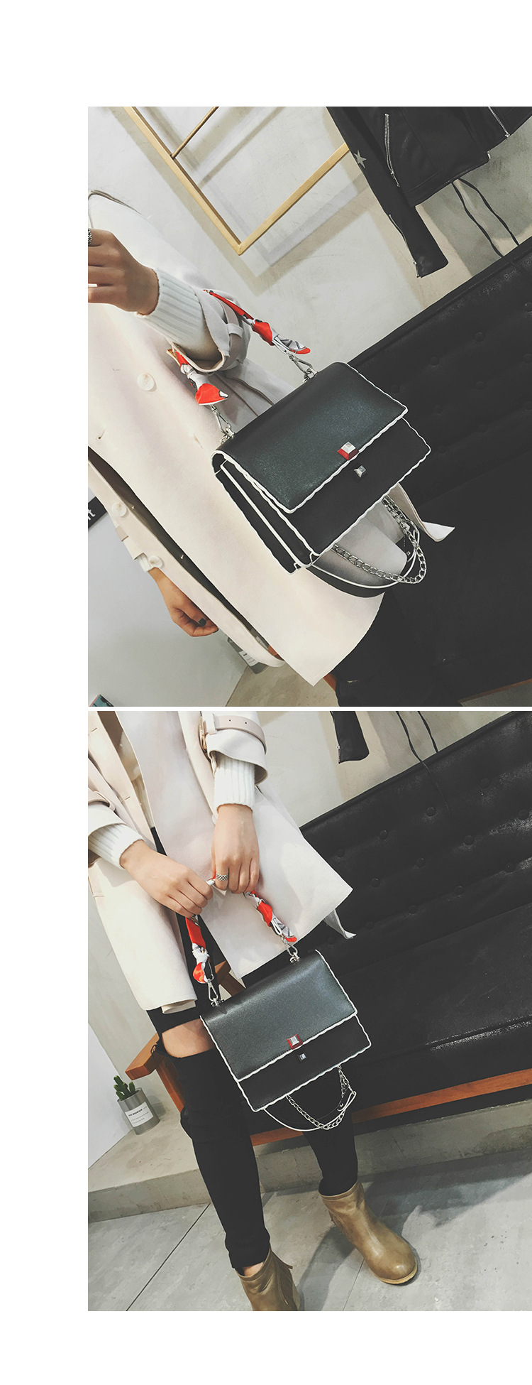 New Cross Mini Chain Back Women's Back Women