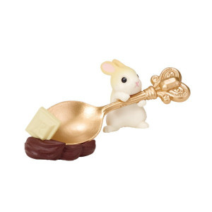 Rabbit and spoon Gacha 6-piece set Figurines Capsu