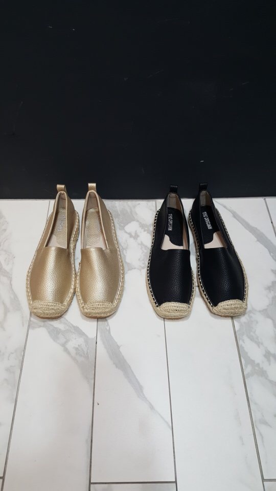 New Basic square nose loafers 2color Good fit Dura