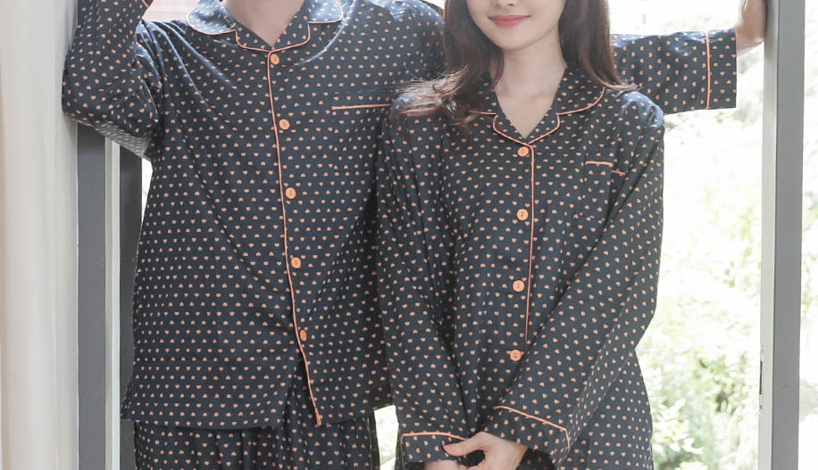 New Loving Y Couple Pajamas Set Women's Homewea