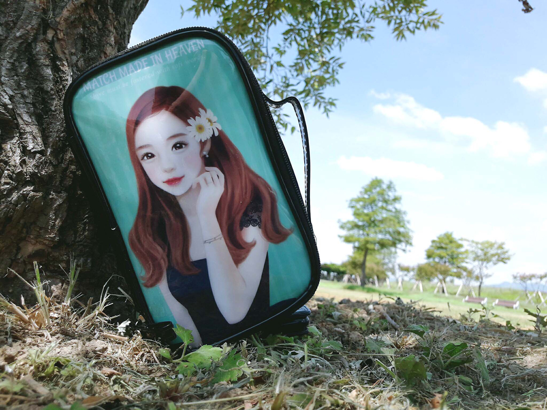 New Enamel Illustration Cosmetic Pouch Collection 