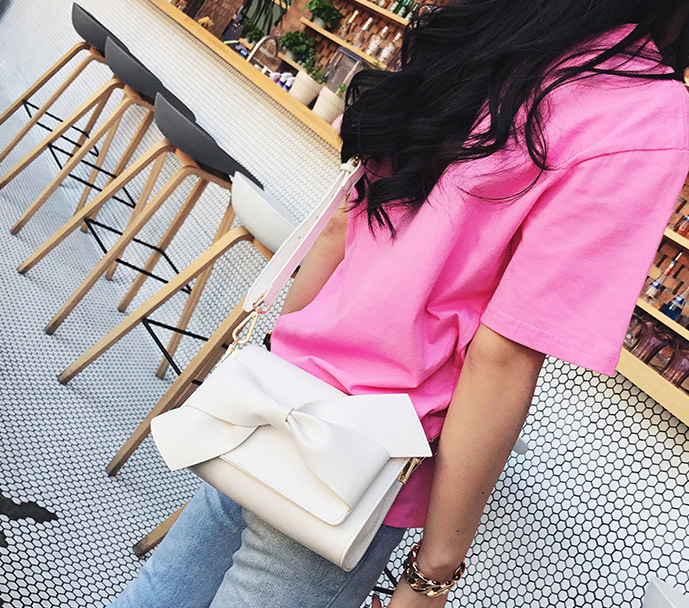 New King Ribbon Clutch Cross Mini Bag Beautiful Ba