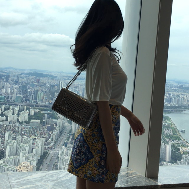 New Square Mini Shoulder Enamel Chain Bag Backpack