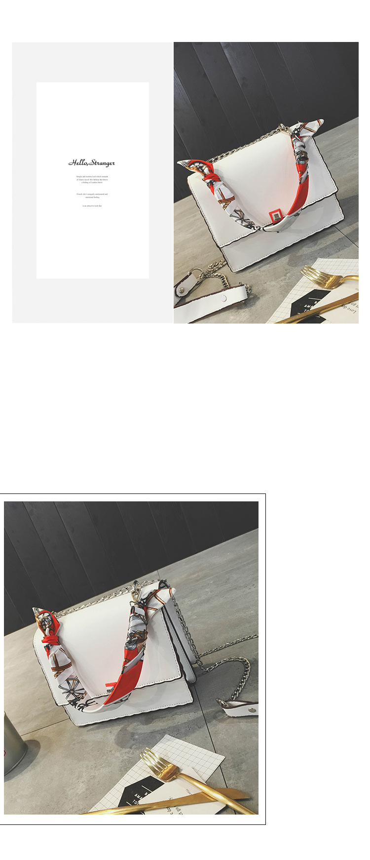 New Cross Mini Chain Back Women's Back Women